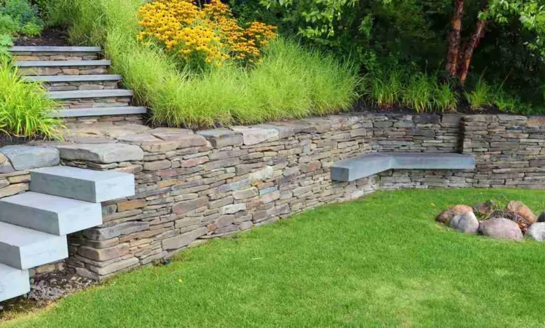 Rock Retaining Walls