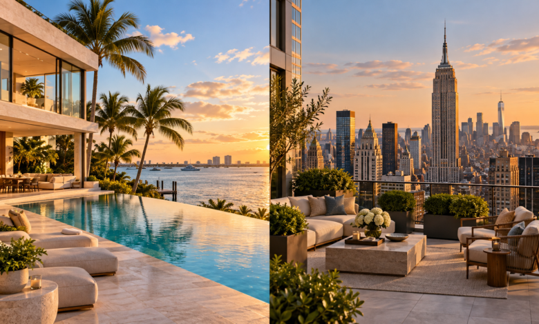 Florida or New York